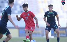 U19 Đông Nam Á: Thiếu người trước Úc, Thái Lan vẫn vào chung kết