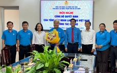 Ông Võ Khắc Thái được bầu vào Ủy viên Ban chấp hành Tổng LĐLĐ Việt Nam