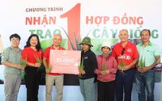 Generali Việt Nam tặng 10.000 cây giống ở Ninh Thuận