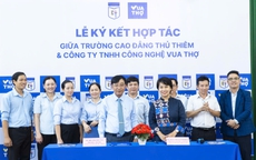 Cao Đẳng Thủ Thiêm và Vua Thợ hợp tác phát triển nguồn nhân lực trẻ