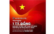 Agribank sẽ trao thưởng 1 tỉ đồng khi đội tuyển Việt Nam vô địch ASEAN Cup 2024