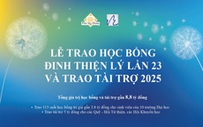 Quỹ Đinh Thiện Lý và Phú Mỹ Hưng trao gần 8,8 tỉ đồng học bổng và tài trợ