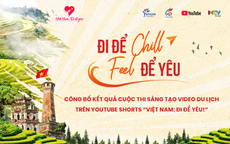 Lộ diện quán quân cuộc thi sáng tạo video “Việt Nam: Đi để yêu!”