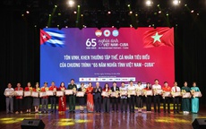 Nhân dân Việt Nam ủng hộ 615 tỉ đồng hỗ trợ nhân dân Cuba anh em