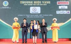 Yến sào Khánh Hòa được tôn vinh “Thương hiệu Vàng Nông nghiệp Việt Nam 2025”
