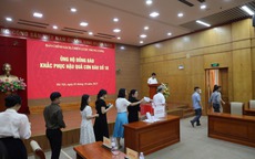 Ban Chính sách, chiến lược Trung ương ủng hộ đồng bào khắc phục hậu quả bão số 10 Bualoi
