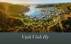 Chụp ảnh siêu đẹp tại vịnh Vĩnh Hy: Thiên đường chech-in giữa biển và núi đá