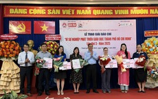 Báo Người Lao Động đoạt 2 giải báo chí "Vì sự nghiệp phát triển giáo dục TP HCM"