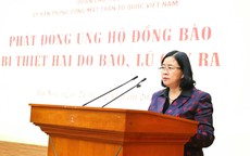 Kêu gọi toàn dân ủng hộ đồng bào các tỉnh miền Trung, Tây Nguyên bị thiệt hại nặng nề do mưa lũ