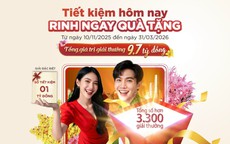 “Tiết kiệm hôm nay – Rinh ngay quà tặng” tại Agribank