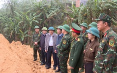 Quảng Trị quyết tâm hoàn thành công trình chống sụt trượt ở Khe Sanh vào ngày 31-12
