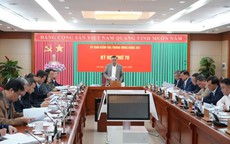 Chủ nhiệm Ủy ban Kiểm tra Trung ương Trần Sỹ Thanh chủ trì họp xử lý kỷ luật cán bộ