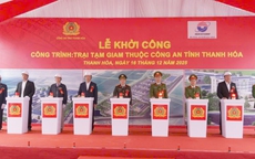 Công an Thanh Hóa khởi công 2 công trình 860 tỉ đồng