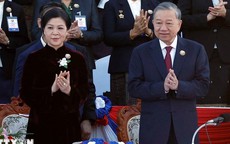 Tổng Bí thư Tô Lâm và Phu nhân dự Lễ kỷ niệm 50 năm Quốc khánh Lào