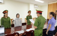 Công an Cà Mau tiến hành bắt tạm giam bị can Lê Thị Linh Nhung