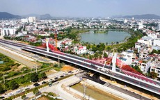 Cầu dây văng đầu tiên vượt đường sắt Bắc - Nam ở Thanh Hóa