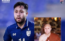 Cựu tuyển thủ U23 Thái Lan bất ngờ xuất gia, dù đang thi đấu ở nước ngoài