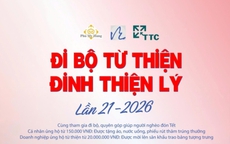 Chương trình đi bộ Đinh Thiện Lý lần 21 - 2026 sắp diễn ra