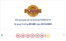 Vé số Vietlott trúng giải Jackpot 2 bán ở tỉnh Sơn La