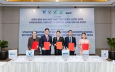 IDICO hợp tác chiến lược với VinEnergo, VinFast, V-Green và Xanh SM thúc đẩy hệ sinh thái xanh