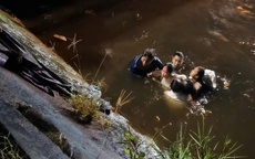 Khoảnh khắc sinh tử của 3 mạng người dưới kênh nước ở Bắc Gianh