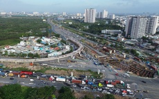 Hình ảnh công trường nút giao An Phú những ngày cuối năm 