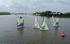 Đua thuyền buồm trên sông Hậu: Sân chơi thể thao mới lạ tại Cần Thơ