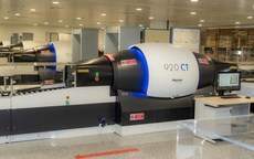 Ngắm máy soi chiếu 3D "khủng" mới toanh tại sân bay Nội Bài