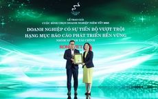 Chứng khoán Rồng Việt nhận cú đúp giải thưởng tại Cuộc bình chọn Doanh nghiệp niêm yết 2025
