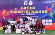 Pickleball D-Joy xuất sắc đoạt 5 huy chương vàng tại Giải vô địch pickleball Quốc gia 2025