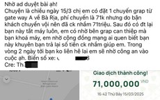 71 triệu đồng "từ trên trời rơi xuống" và lòng tham