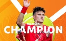 Tay vợt 19 tuổi Jakub Mensik ngăn thần tượng Djokovic  đoạt danh hiệu ATP thứ 100