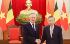 Tổng Bí thư Tô Lâm tiếp Nhà Vua Bỉ