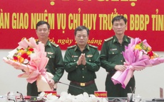 Bàn giao nhiệm vụ Chỉ huy trưởng Bộ đội Biên phòng tỉnh Quảng Trị