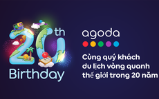 Agoda tung ưu đãi sinh nhật cực sốc trong 2 tuần