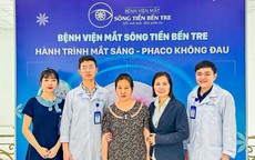 Phẫu thuật mắt cho một bệnh nhân rối loạn tâm thần