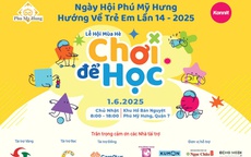 Ngày hội “Phú Mỹ Hưng hướng về trẻ em”: Sân chơi bổ ích cho thiếu nhi dịp 1-6