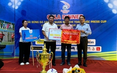 Đội bóng đá Đài Truyền hình TP HCM vô địch Press Cup 2024 khu vực phía Nam