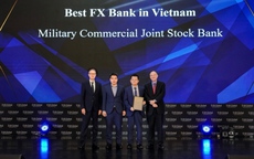 MB hai năm liên tiếp nhận danh hiệu “Ngân hàng ngoại hối tốt nhất Việt Nam” từ The Asian Banker