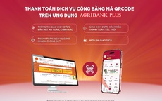 Thanh toán dịch vụ công nhanh chóng bằng QRCode trên Agribank Plus