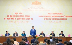Kỳ họp thứ 9 Quốc hội khóa XV: Quyết định nhiều vấn đề hệ trọng của đất nước