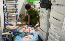 Công an TP HCM kiểm tra 3 kho lạnh, phát hiện gần 70 tấn nội tạng, thịt động vật không rõ nguồn gốc