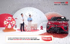 Techcombank “Sinh Lời Trúng Lớn” bùng nổ: Xe VinFast, iPhone 16 đã có chủ