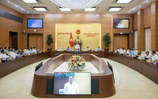 Ủy ban Thường vụ Quốc hội xem xét việc sắp xếp đơn vị hành chính cấp tỉnh, cấp xã