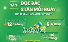 Xổ số Lotto 5/35 - cơ hội trúng độc đắc mỗi ngày