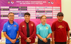 HLV U19 nữ Việt Nam quyết tâm "phá dớp" để vô địch Đông Nam Á