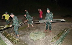 Quân đội dùng máy bay không người lái phát hiện sớm khu vực nguy cơ lũ ống, lũ quét