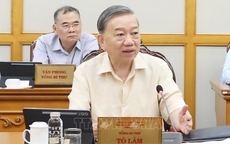 Tổng Bí thư Tô Lâm: Tăng cường kiểm tra, kịp thời 
tháo gỡ khó khăn khi vận hành bộ máy mới