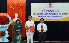 Ông Nguyễn Văn Tuấn giữ chức Trưởng Thi hành án dân sự tỉnh Quảng Trị
