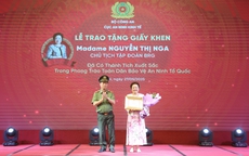 Tập đoàn BRG nhận giấy khen trong phong trào "Toàn dân Bảo vệ An ninh Tổ quốc năm 2024"